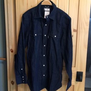 Carhartt Relaxed Fit Denim Button Up Shirt